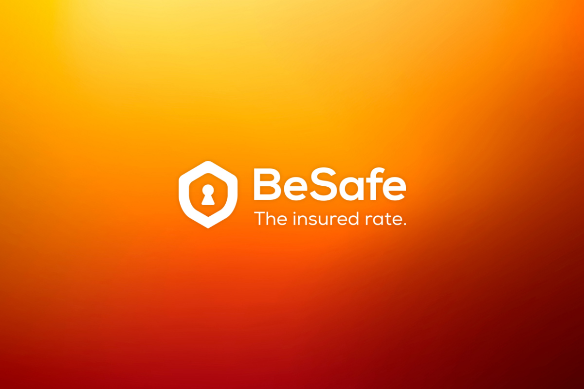 Logotipo de Be Safe Rate, empresa de tecnología italiana