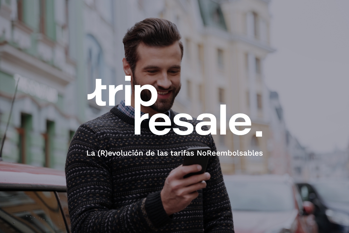 Primer motor de reservas con tarifa revendible TripResale