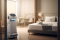 Imagen de un Robot de Servicio en la habitación de un hotel